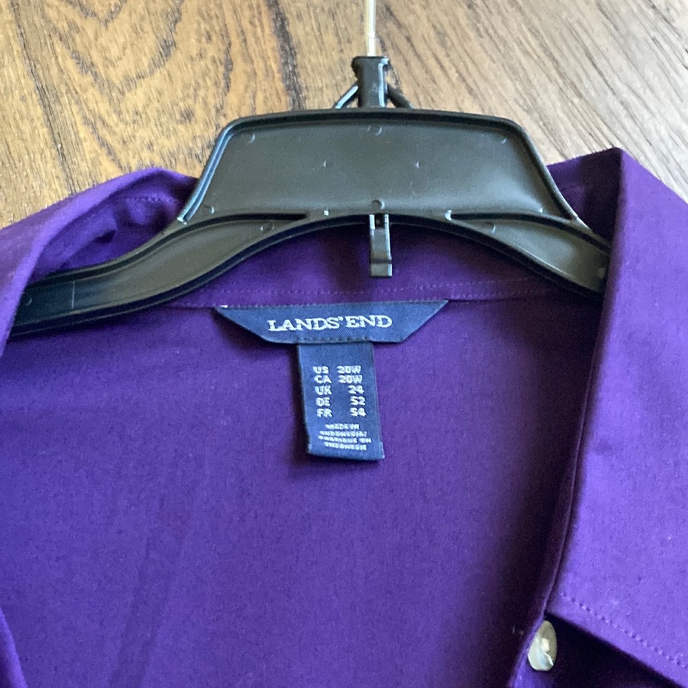 Great 3/4 length cotton no iron shirt
